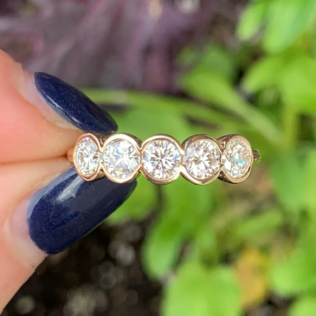 /public/photos/live/Unity Round Cut 5 stone Moissanite Wedding Band.webp